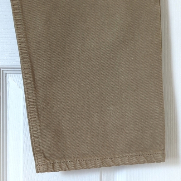 Levi's Y2K Vintage 550 Classic Relaxed Fit Straight Leg Jeans Tan Brown 34 x 32 - Picture 16 of 16